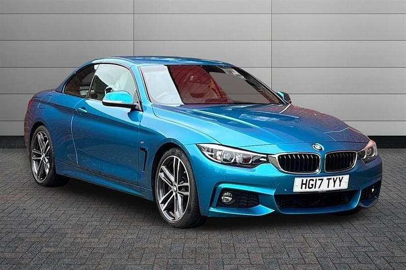Used BMW 440 M Sport 326 HP (239 kW) 2017 Blue Cabriolet