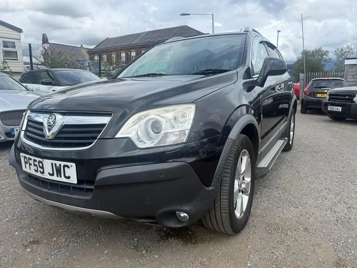 Used Vauxhall Antara 2010 Black SUV