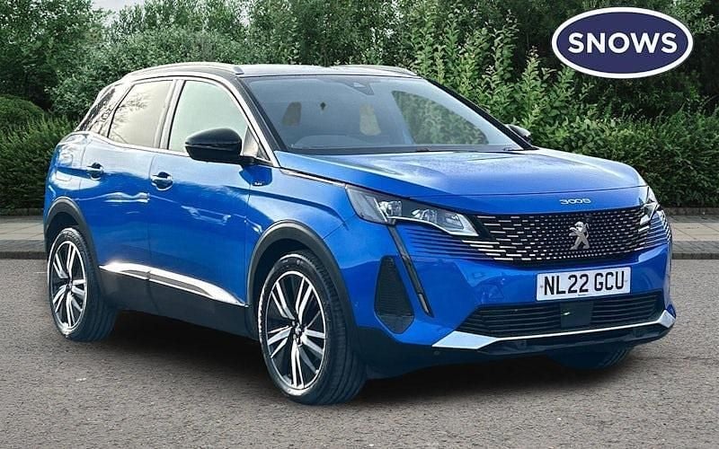 Used Peugeot 3008 Premium 131 HP (96 kW) 2022 Blue SUV