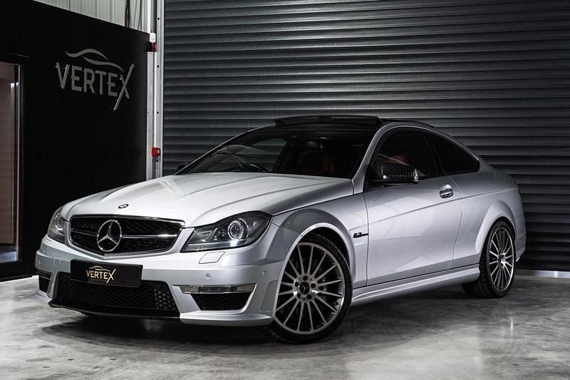 Silver Used 2013 Mercedes C63 AMG Coupe | £21,970 (Fair price) - Image 1/4