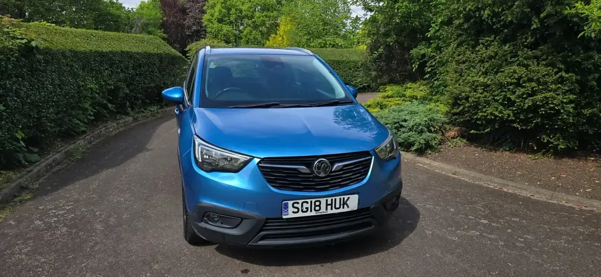 Used Vauxhall Crossland X 2018 Blue SUV