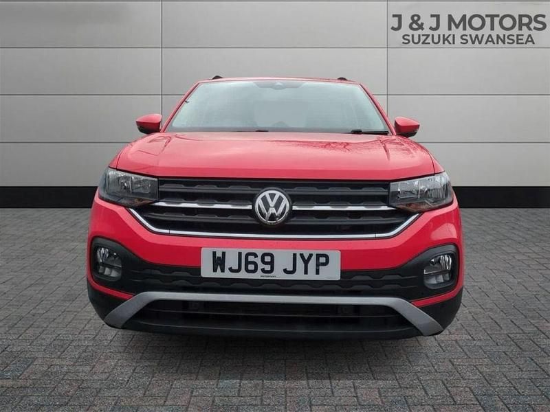 Used VW T-Cross SE 115 HP (84 kW) 2019 Red SUV