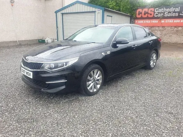 Used Kia Optima 141 HP (103 kW) 2017 Black Sedan