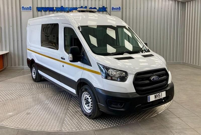 White Used 2021 Ford Transit S Van | £13,995 (Expensive) - Image 1/4
