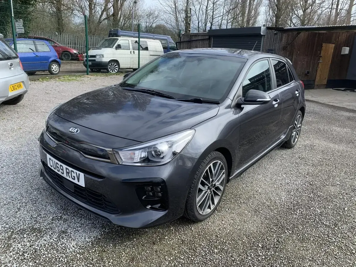 Used Kia Rio GT-Line 120 HP (88 kW) 2019 Grey Hatchback