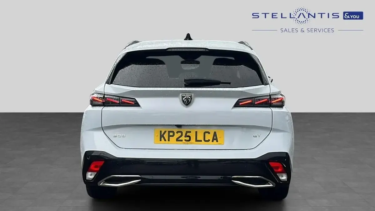 Used Peugeot 308 SW GT 134 HP (98 kW) 2025 White Estate