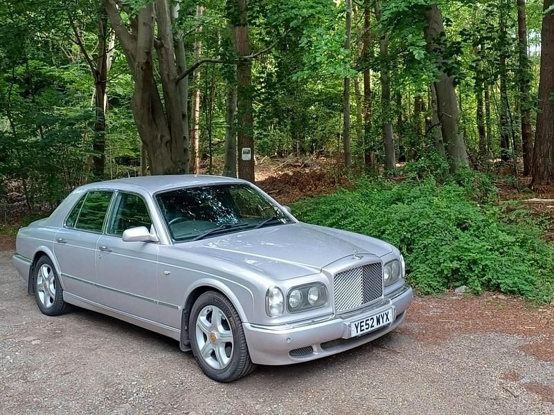 Used Bentley Arnage 451 HP (331 kW) 2002 Silver Sedan