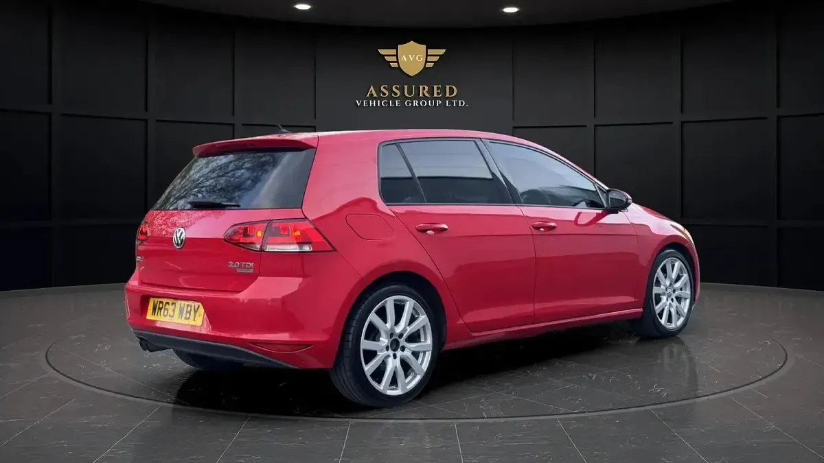 Used VW Golf VII GT 2013 Red Hatchback