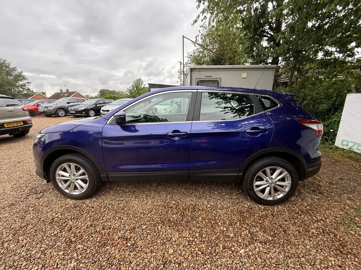 Used Nissan Qashqai Acenta 115 HP (84 kW) 2016 Blue SUV