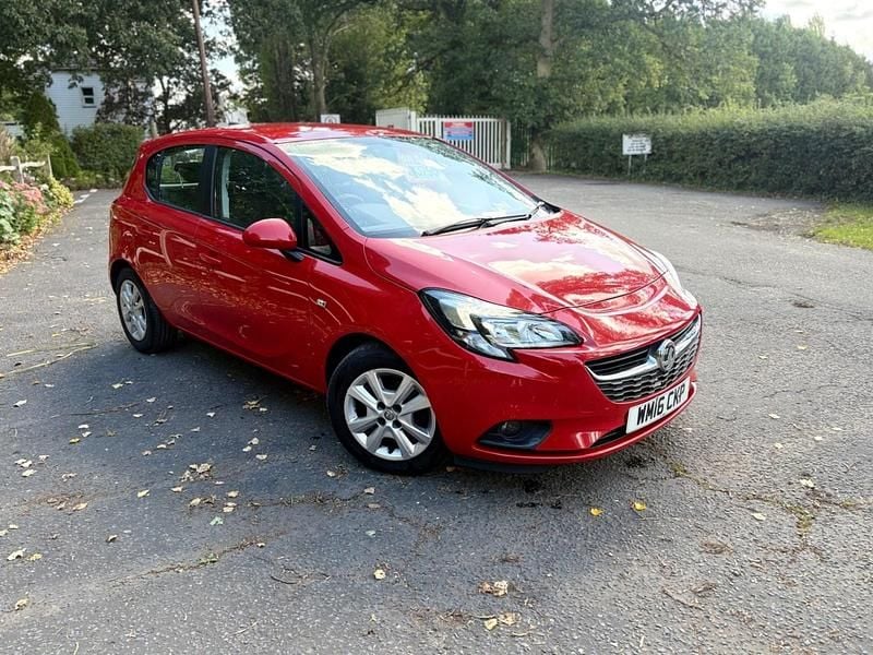 Red Used 2016 Vauxhall Corsa Design Edition Hatchback | £3,650 (Good price) - Image 1/4