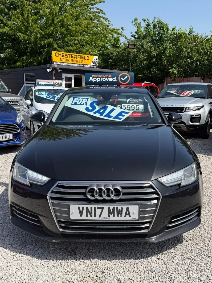 Used Audi A4 2017 Black Sedan
