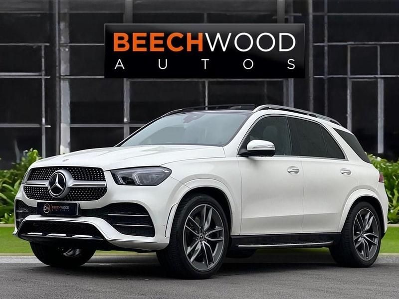 Used Mercedes GLE400 AMG line 2019 White SUV