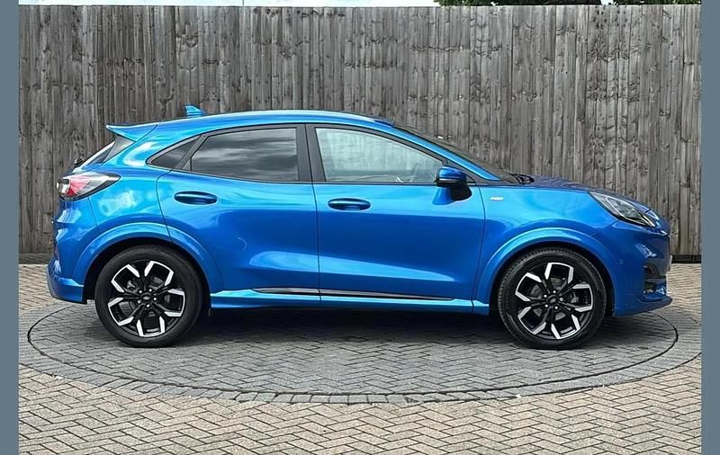 Blue Used 2020 Ford Puma ST-Line X SUV | £12,299 - Image 1/4