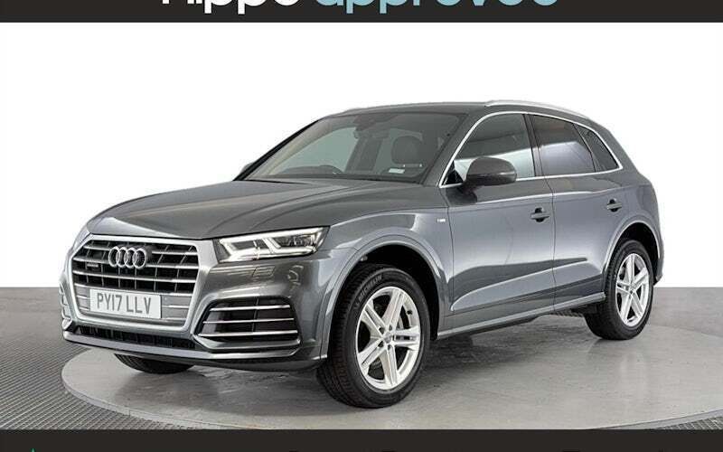 Grey Used 2017 Audi Q5 S-Line SUV | £19,120 (Fair price) - Image 1/4