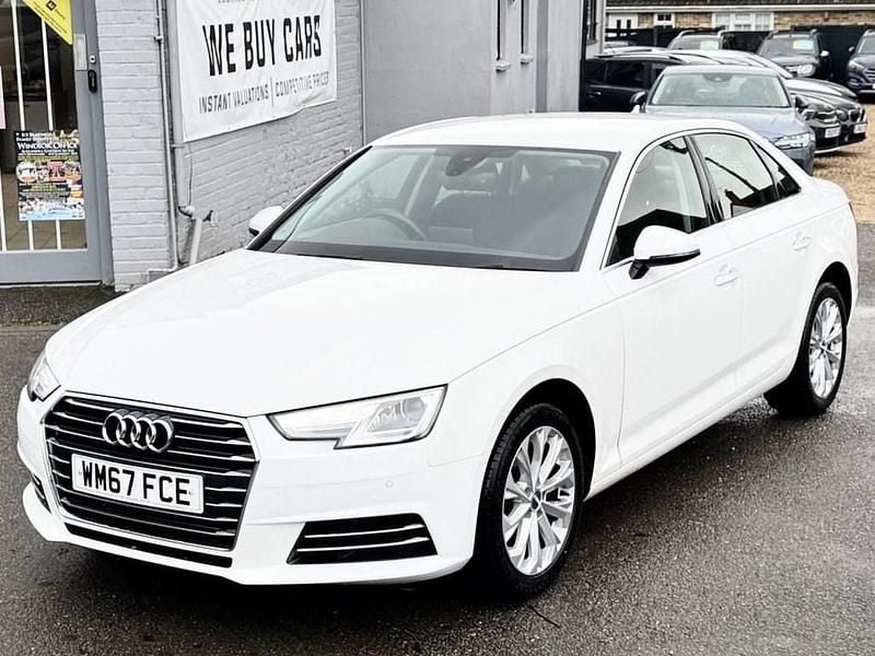 Used Audi A4 Comfort 150 HP (110 kW) 2018 White Sedan