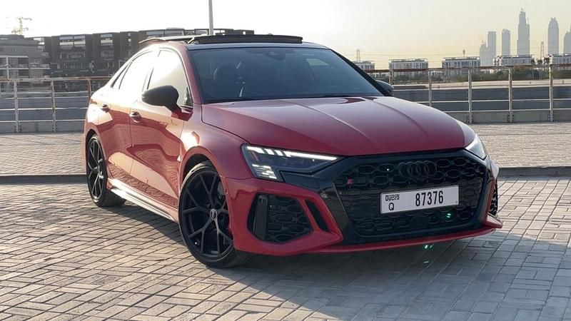 Used Audi RS3 2023 Red Sedan