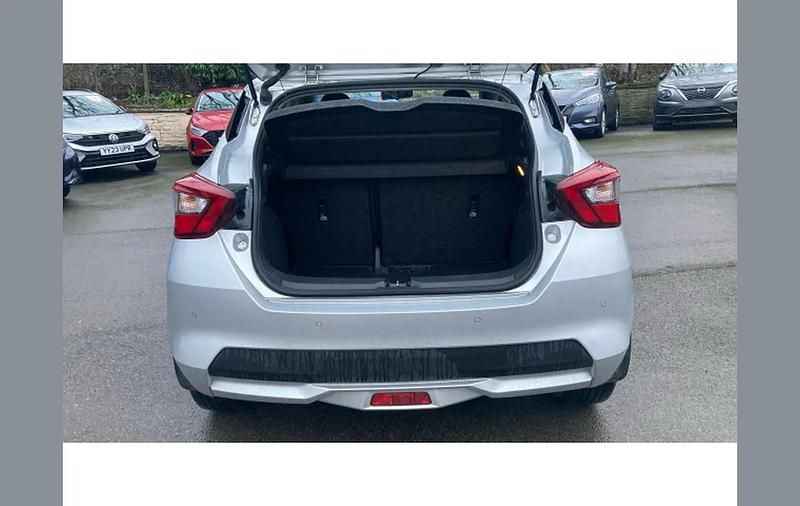 Used Nissan Micra Acenta 92 HP (67 kW) 2022 Silver Hatchback