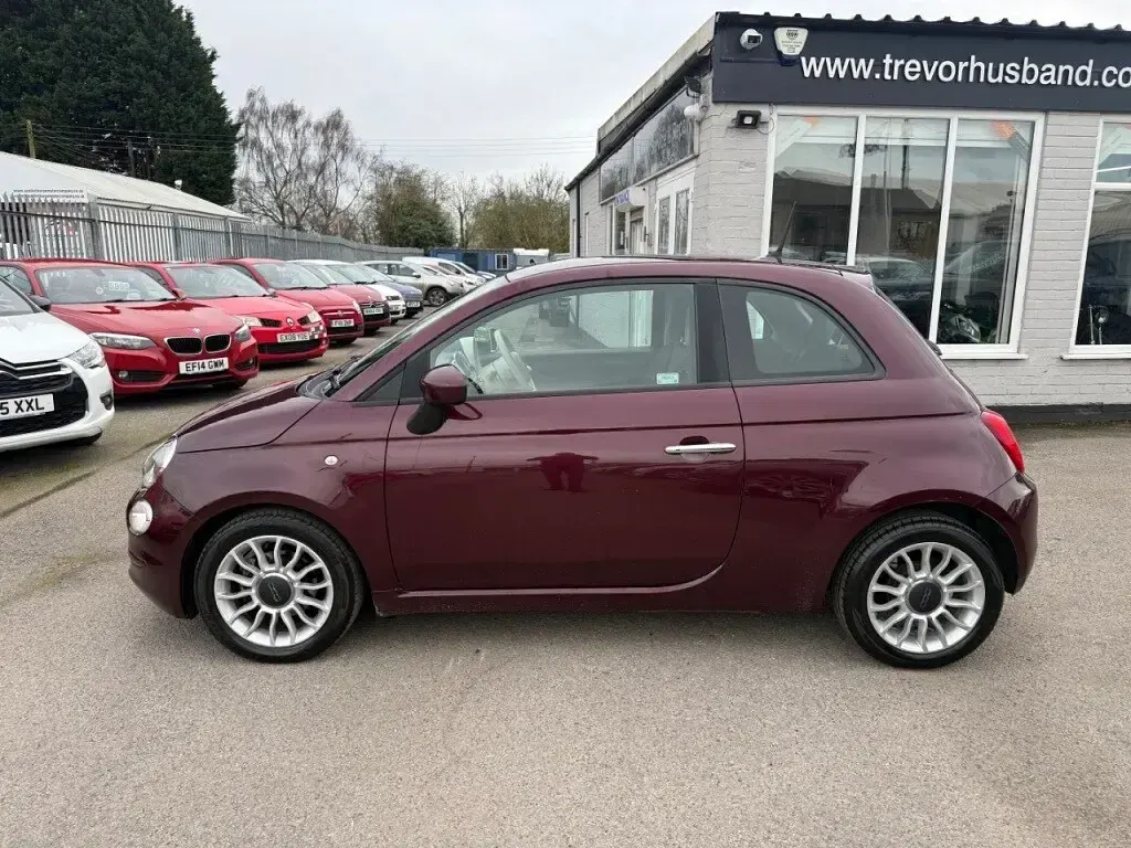 Used Fiat 500 Pop Star 69 HP (50 kW) 2016 Red Hatchback