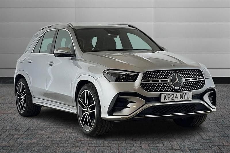 High tech silver Used 2024 Mercedes GLE450 AMG AMG line Estate | £63,995 (Fair price) - Image 1/4