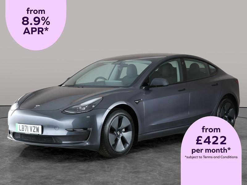 Grey Used 2021 Tesla Model 3 Long Range AWD Sedan | £22,953 (Fair price) - Image 1/2