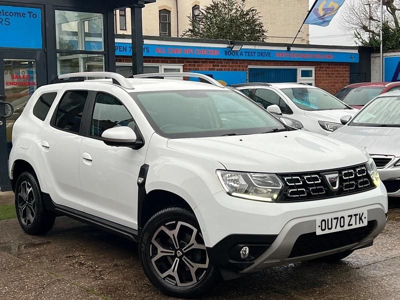 White Used 2020 Dacia Duster Prestige Hatchback | £8,480 (Fair price) - Image 1/4
