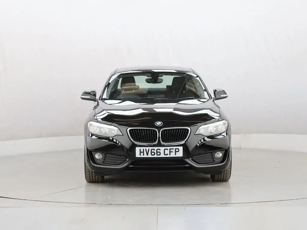 Used BMW 218 Performance 136 HP (100 kW) 2016 Black Coupe