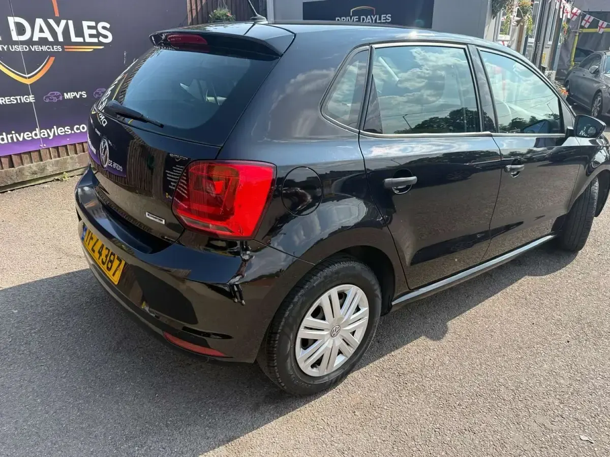 Used VW Polo S 2015 Black Hatchback