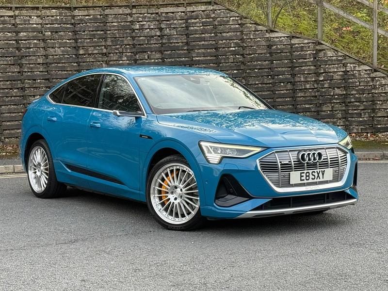 Used Audi e-tron Comfort 300 kW (408 HP) 2025 Blue SUV