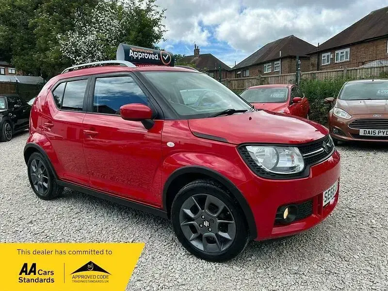 Used Suzuki Ignis SZ-T 90 HP (66 kW) 2017 Red SUV