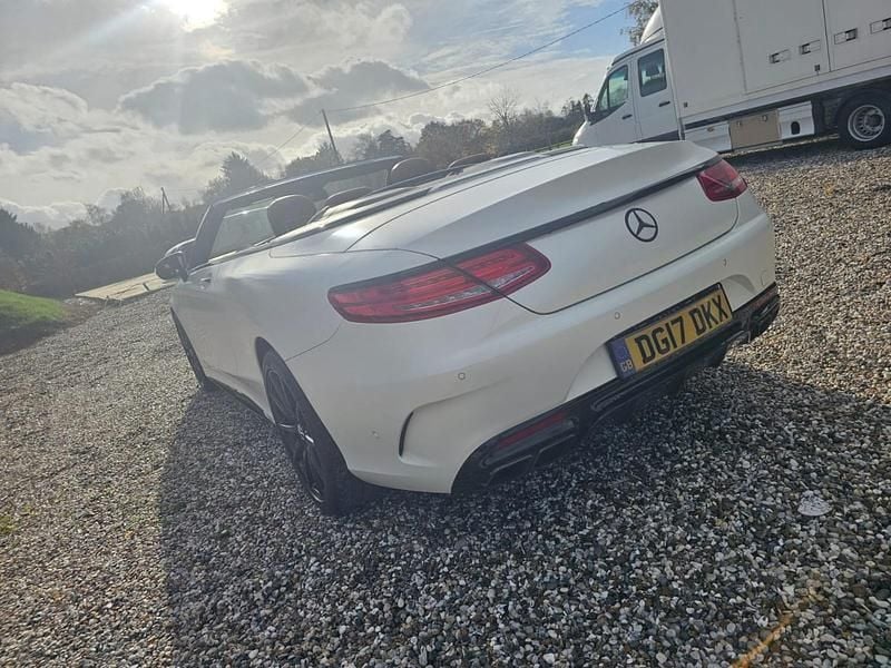Used Mercedes S63 AMG 2017 White Cabriolet