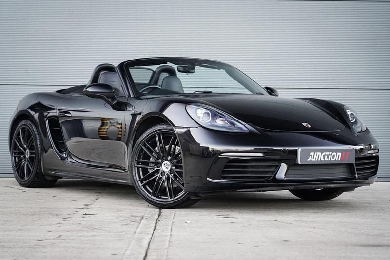 Used Porsche 718 Boxster 2018 Black Cabriolet