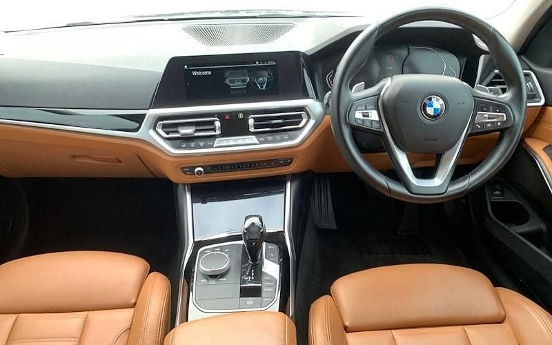 Used BMW 320 Sport Line 184 HP (135 kW) 2020 Black Estate