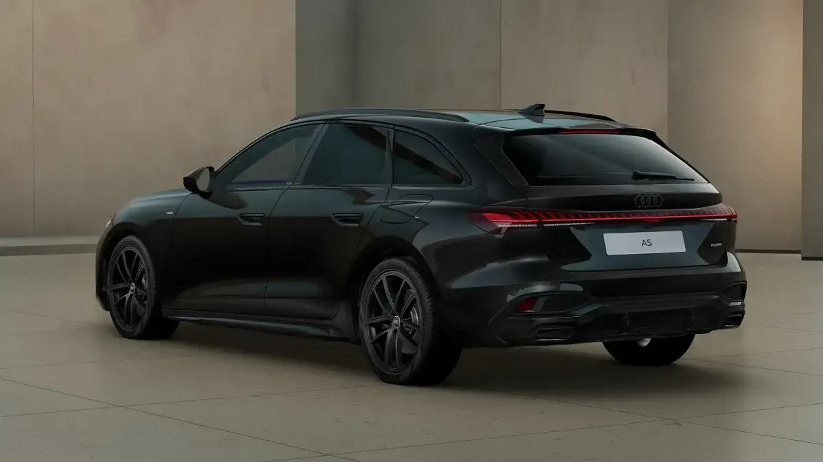 New Audi A5 2026 Black Estate