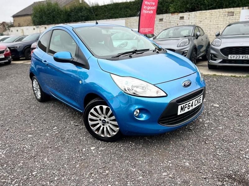 Blue Used 2014 Ford Ka Zetec Hatchback | £2,999 (Good price) - Image 1/4