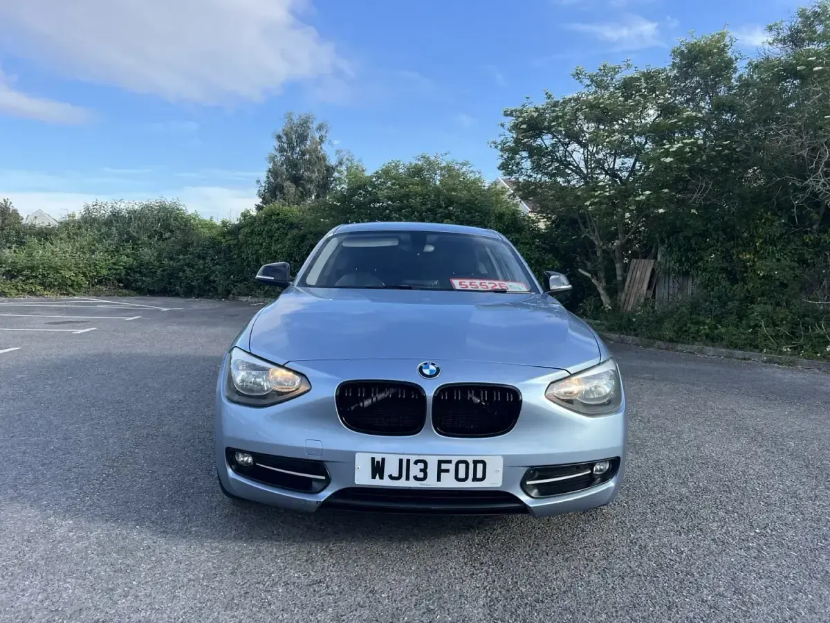Używany BMW 116 Sport Line 2013 Niebieski Hatchback