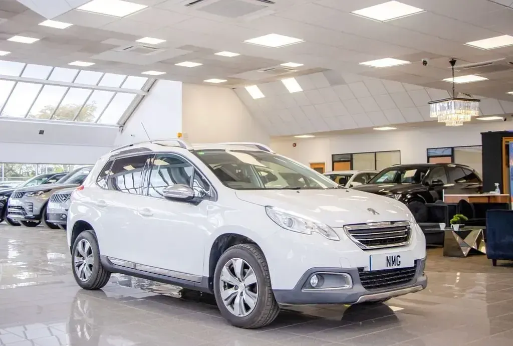 Second-hand Peugeot 2008 Allure 82 CP (60 kW) 2016 Alb SUV