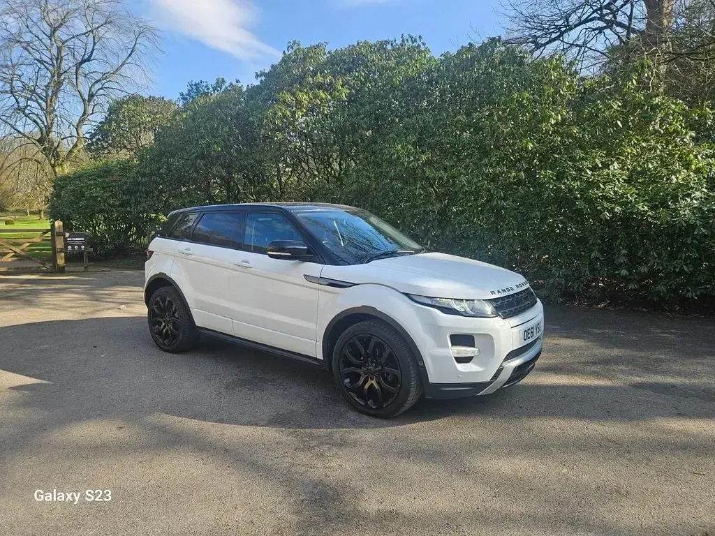 Gebraucht Land Rover Range Rover evoque Dynamic 190 PS (139 kW) 2011 Weiß SUV