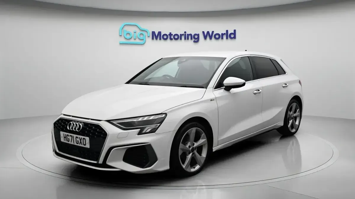 Used Audi A3 Sportback S-Line 2022 White Hatchback