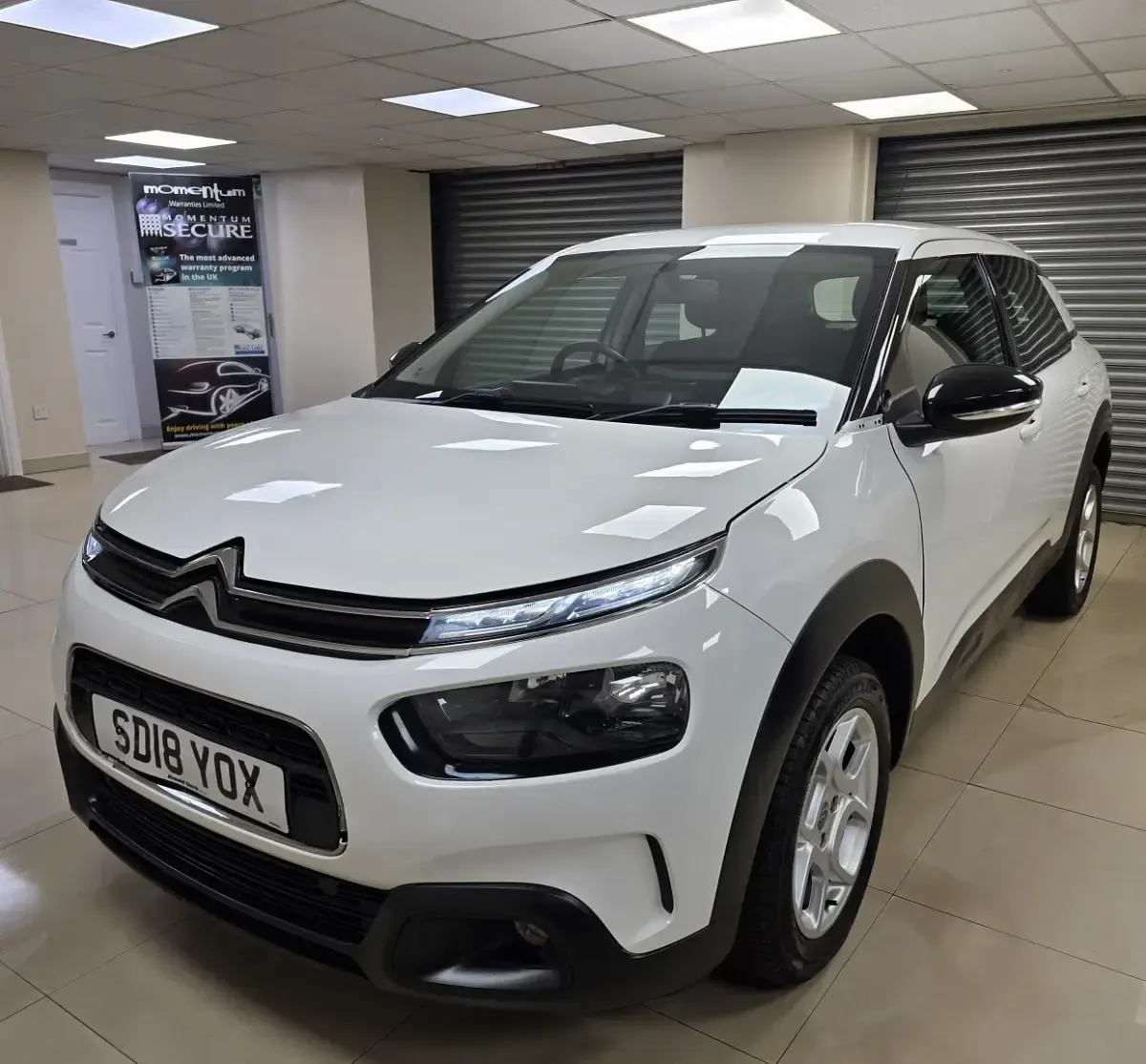 Używany Citroën C4 Cactus Feel 2018 Biały Hatchback