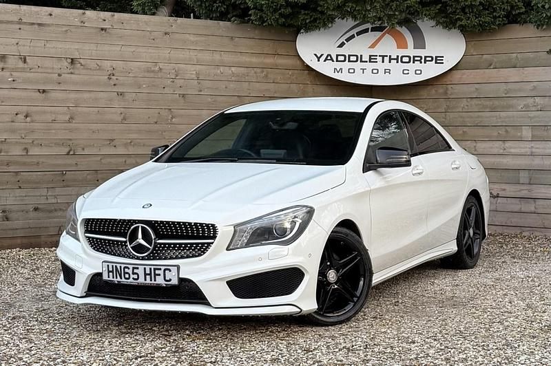 White Used 2015 Mercedes CLA180 AMG Sedan | £8,495 (Expensive) - Image 1/4