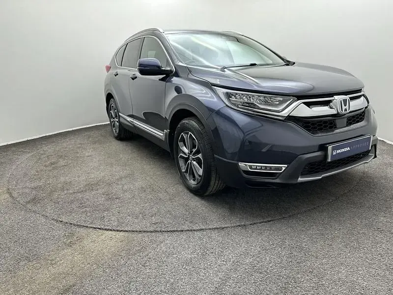 Used Honda CR-V Hybrid 184 HP (135 kW) 2021 Cosmic blue SUV