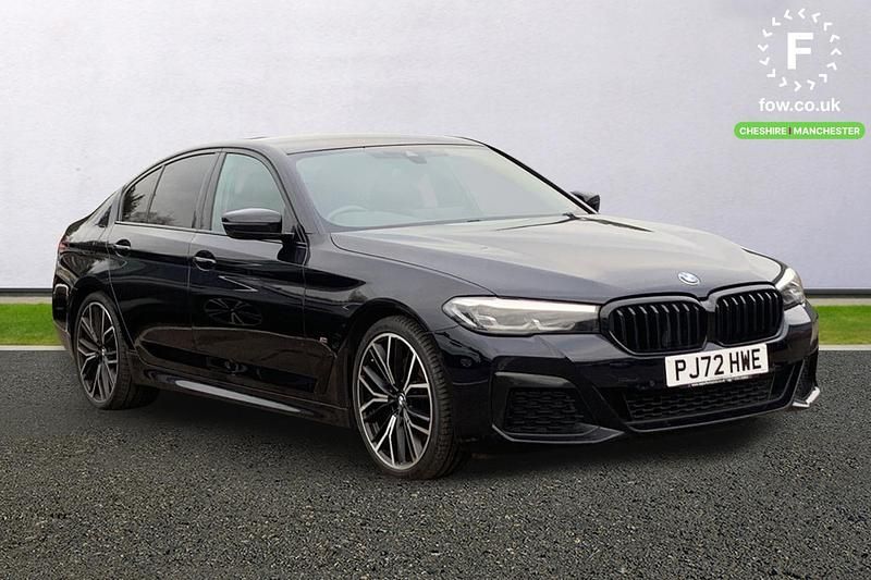Black Used 2022 BMW 520 M Sport Sedan | £25,899 (A bit pricey) - Image 1/4