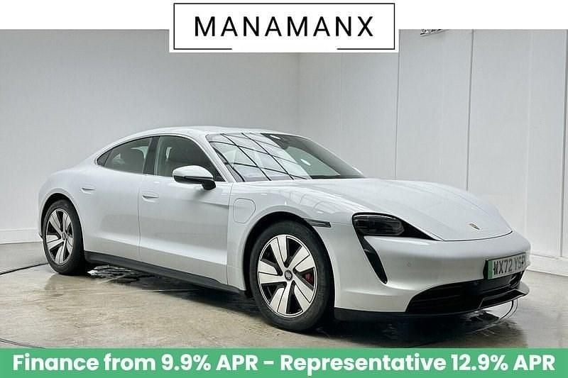White Used 2022 Porsche Taycan Performance Package Sedan | £45,490 (Super price) - Image 1/2