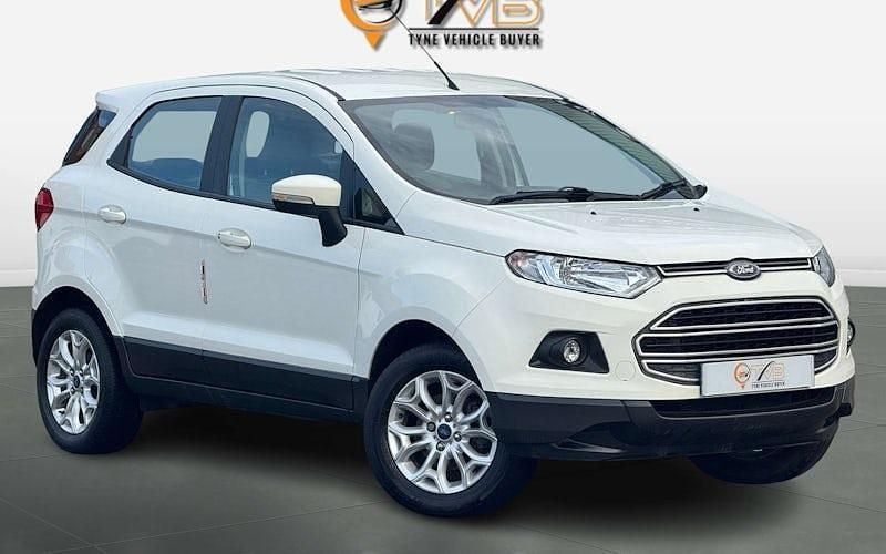 Used Ford Ecosport Zetec 111 HP (81 kW) 2017 White SUV