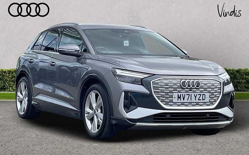 Used 2023 Audi Q4 e-tron S-Line SUV | £25,841 (Super price) - Image 1/4