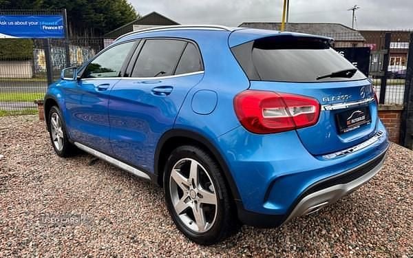 Used Mercedes GLA200 AMG line 136 HP (100 kW) 2016 Blue SUV