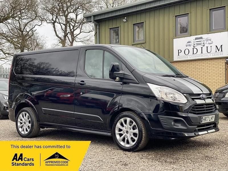 Used Ford Transit Custom Limited 170 HP (125 kW) 2017 Black Van