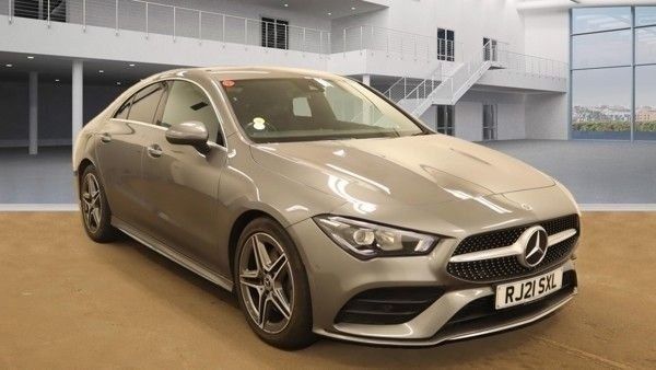 Grey Used 2021 Mercedes CLA200 AMG line Coupe | £23,500 (Fair price) - Image 1/1