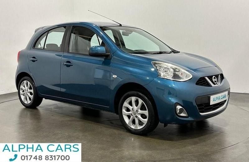 Used Nissan Micra Acenta 80 HP (58 kW) 2014 Blue Hatchback