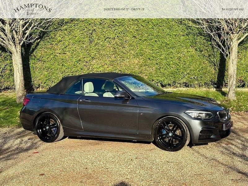 Grey Used 2017 BMW M240 M Sport Cabriolet | £18,495 (Fair price) - Image 1/4